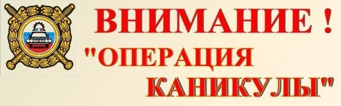 Информация об участии в межведомственной профилактической операции «Каникулы».